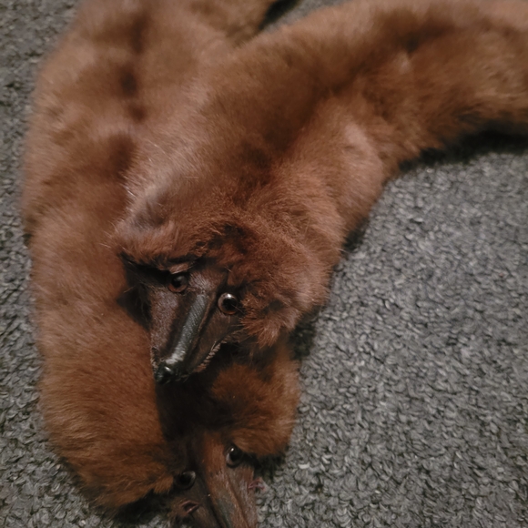 Chic Brown Fur Accessory Collection - Picture 9 of 10